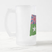 San- Felipeflagge Mattglas Bierglas (Links)