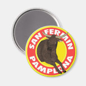 San Fermin de Pamplona Magnet (Vorderseite/Rückseite)