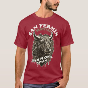 San Fermin Festival - Stierlauf T-Shirt
