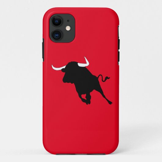 San Fermin Stier Case-Mate iPhone Hülle (Rückseite)