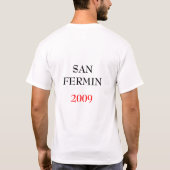 San Fermin T-Shirt (Rückseite)
