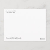 San Fernando Cathedral Postkarte (Rückseite)