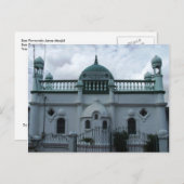 San Fernando Jama Masjid (Moschee) Trinidad Postkarte (Vorne/Hinten)