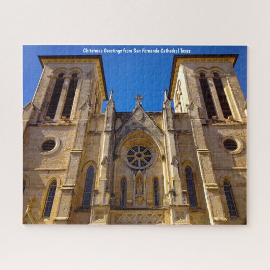 San Fernando Kathedrale Texas. Jigsaw Puzzle (Horizontal)