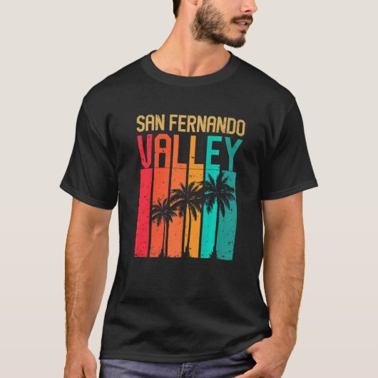 San Fernando Valley California CA Beach City Staat T-Shirt (Vorderseite)