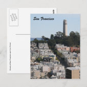 San-Frack-Turm Postkarte (Vorne/Hinten)