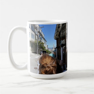 San Fran Cable Car & Fisherman's Wharf Sea Lions Kaffeetasse