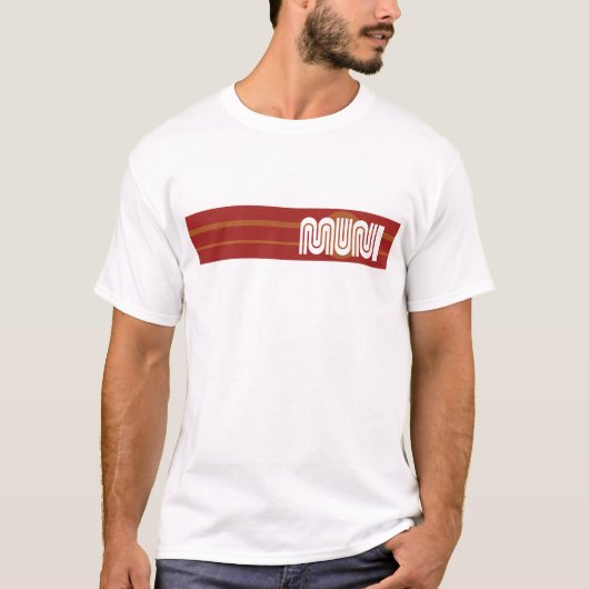 San Fran Muni Stripe, was für eine Art! T-Shirt (Vorderseite)