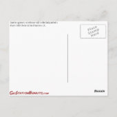 San Fran Sunrise Postkarte (Rückseite)