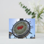 san fran wharf postkarte (Stehend Vorderseite)