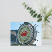 San-Fran-Zeichen Postkarte (Stehend Vorderseite)