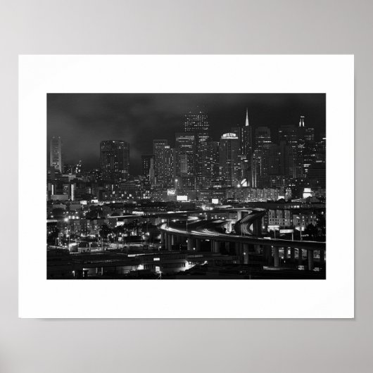San Franciscan Night Poster (Vorne)