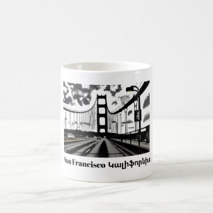 San FranciscoԿ լ ի ֆ ր ա ո ն Tasse des Kaffees