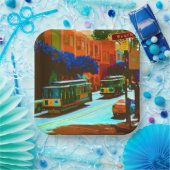 San Francisco 002 Pappteller (Party)