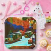 San Francisco 002 Pappteller (Party)