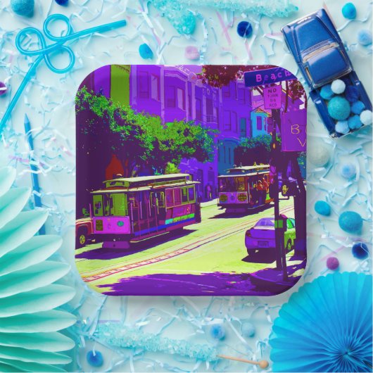 San Francisco 003 Pappteller (Party)