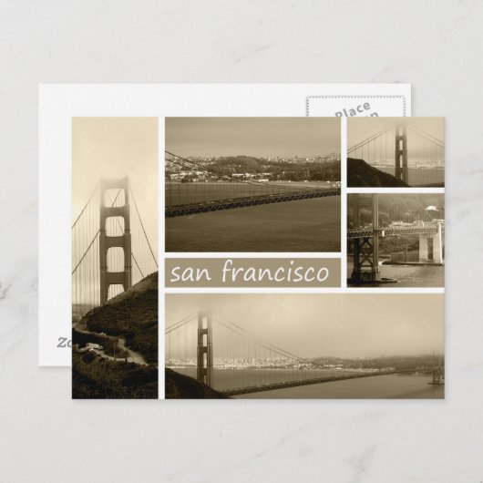 San Francisco 03 Postkarte (Vorne/Hinten)