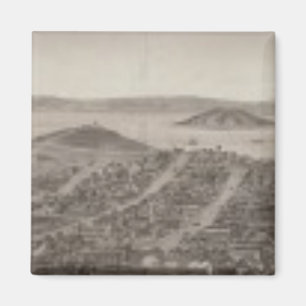 San Francisco, 1862 aus dem russischen Hügel Magnet
