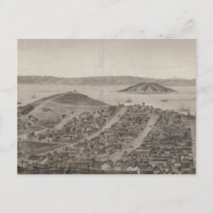 San Francisco, 1862 vom russischen Hügel Postkarte