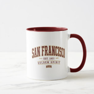 San Francisco 1951 Golden Spirit Vintage Americana Tasse