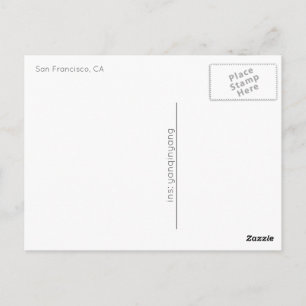San Francisco 2016 Postkarte