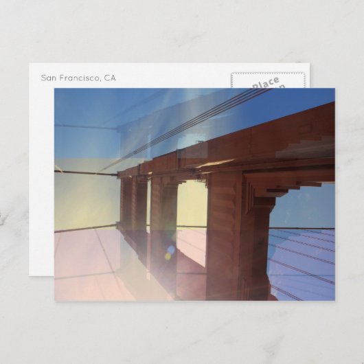 San Francisco 2016 Postkarte (Vorne/Hinten)