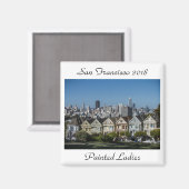 San Francisco 2018 Magnet (Vorderseite/Rückseite)