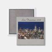 San Francisco 2018 Magnet (Vorderseite/Rückseite)