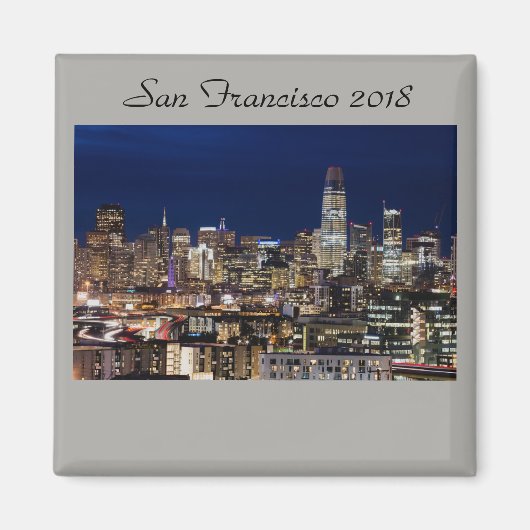 San Francisco 2018 Magnet (Vorne)