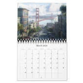 San Francisco 2025 Kalender - 12 Ikonische Szenen (Mär 2026)