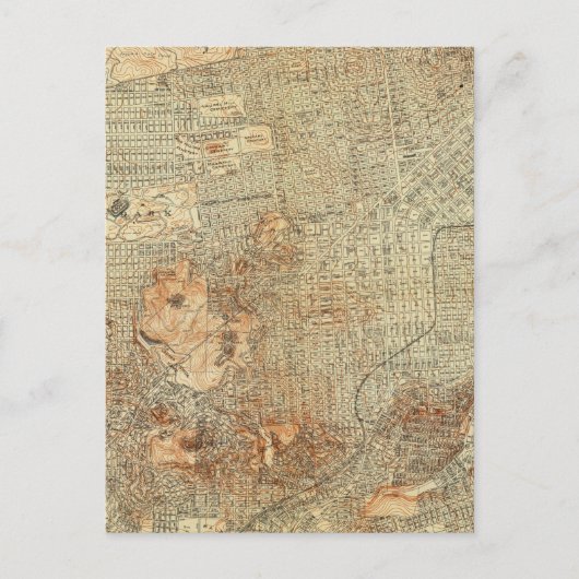 San Francisco 5 Postkarte (Vorderseite)