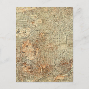 San Francisco 5 Postkarte