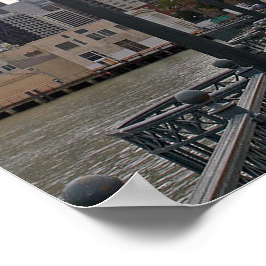 San Francisco ab Pier 39 Poster (Ecke)