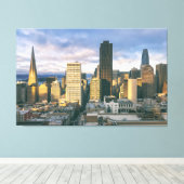 San Francisco Abend Leinwanddruck (Insitu (Holzboden))