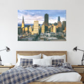 San Francisco Abend Leinwanddruck (Insitu (Schlafzimmer))