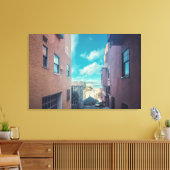 San Francisco Alleyway Leinwanddruck (Insitu (Wohnzimmer))