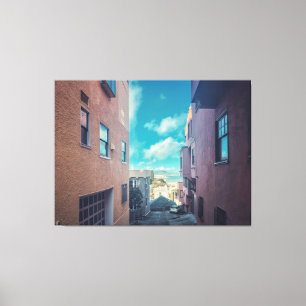 San Francisco Alleyway Leinwanddruck