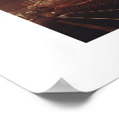 San Francisco an der Night 1950s Market Street Poster (Ecke)