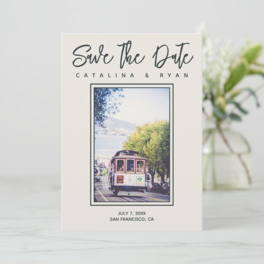 San Francisco Ankündigung Datum freihalten (Stehend Vorderseite)