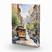 San Francisco Aquarell Fotoblock (Rechts)