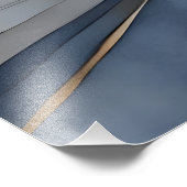 San Francisco Aquarell Fotodruck (Ecke)