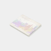 San Francisco, Aquarell-Stadt-Skyline CAs | Post-it Klebezettel (angewinkelt)