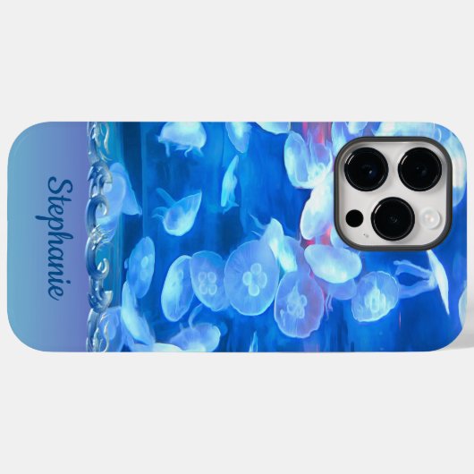 San Francisco Aquarium Jellyfish 0925 Case-Mate iPhone Hülle (Rückseite (Horizontal))