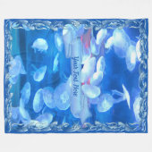 San Francisco Aquarium Jellyfish 0925 Fleecedecke (Vorderseite (Horizontal))