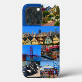 San Francisco Attractions #3-2 iPhone 13 Pro Case (Rückseite)