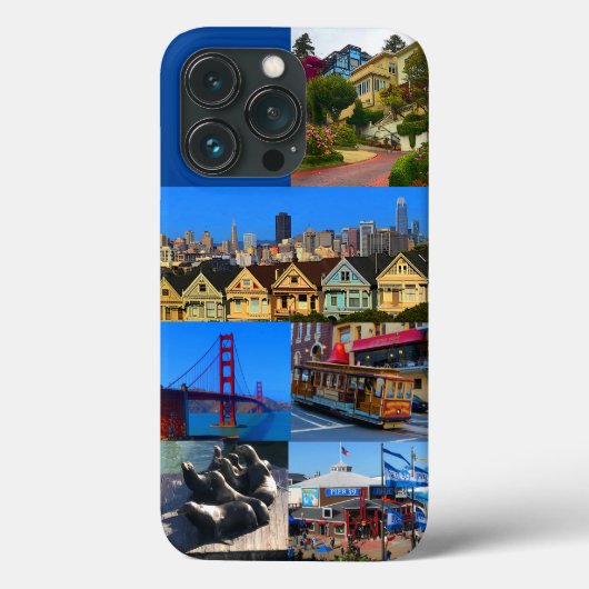 San Francisco Attractions #3-2 iPhone 13 Pro Case (Rückseite)