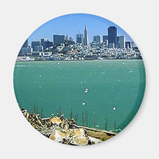 San Francisco aus Alcatraz Magnet (Vorne)