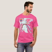 San Francisco Bart Karte T-Shirt (Vorne ganz)