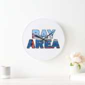 San Francisco Bay Area Große Wanduhr (Zuhause)