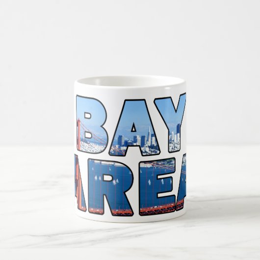 San Francisco Bay Area Kaffeetasse (Mittel)